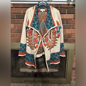 #3) Bo Bel 100% Acrylic open cardigan medium excellent condition